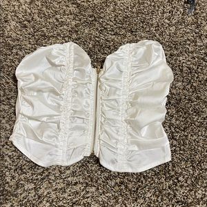 Satin Bustier Top